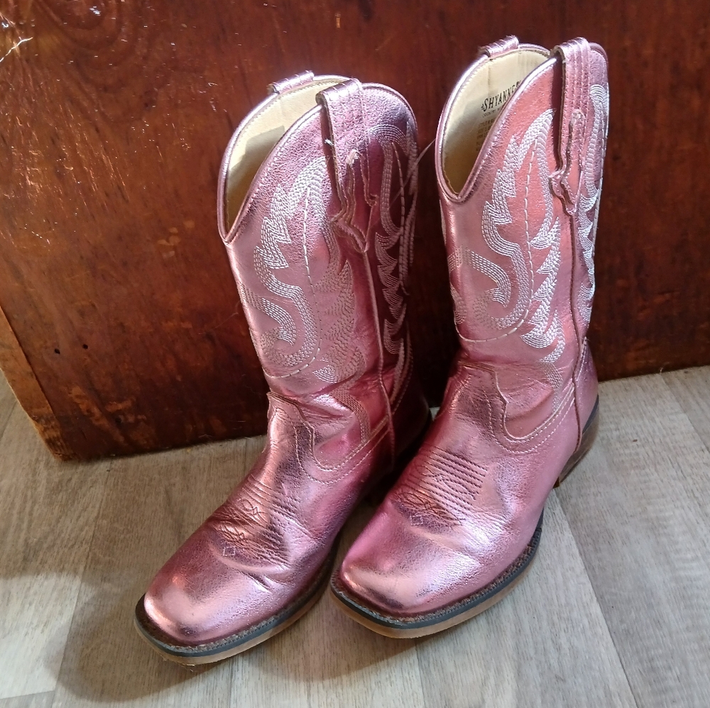 Little girls SHYANNE cowgirl boots size 1.0D